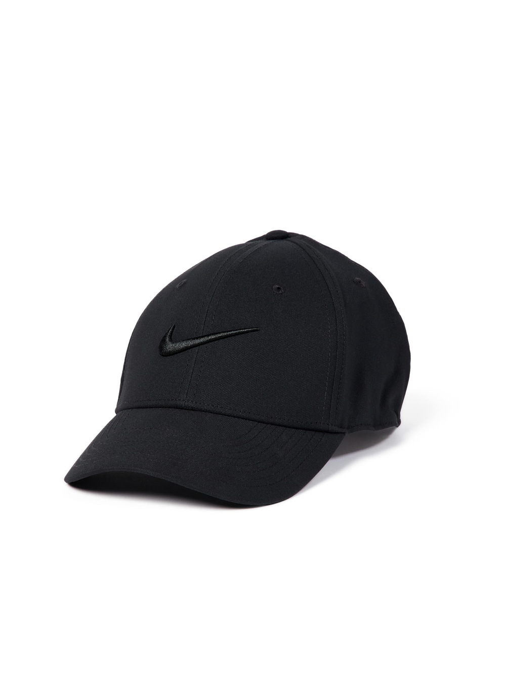 Unisex Adult Dri-Fit Club Structured Swoosh Cap Hat | Mens | Black | Size L-XL